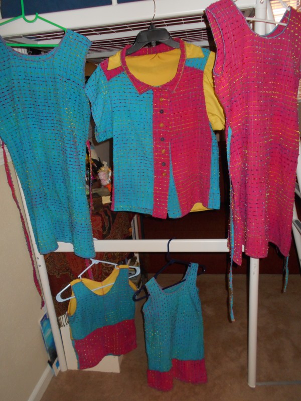 Drying (photo and clothing by E.G.D.)