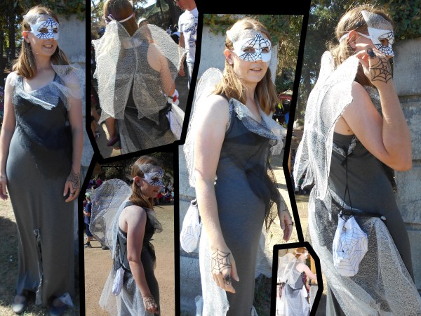 Spider Silk (on Kristie). Costume design, construction, and photography by E.G.D.