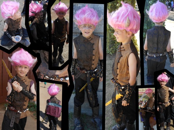 Spike! Costume design, construction, and photos by E.G.D.