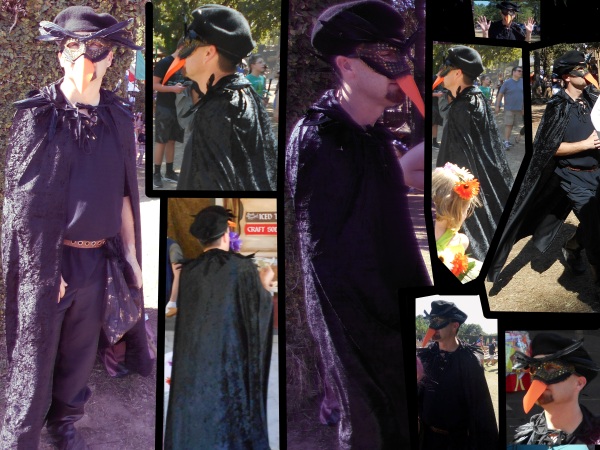 Raven (on Ryan). Costume design, construction, and most of the photography by E.G.D. The picture second from the right by Alaina Diehl.